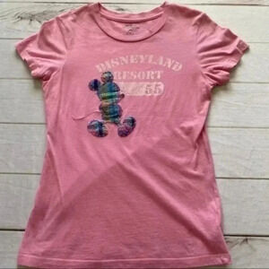 Disneyland Resort Mickey pink Disney Parks Walt Disney world  t-shirt